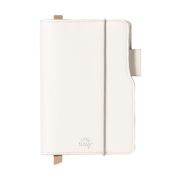 Portable Light Notebook White A6