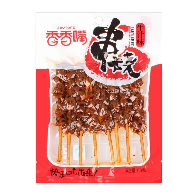 香香嘴 串燒 牛汁口味 60g 四川特色零食