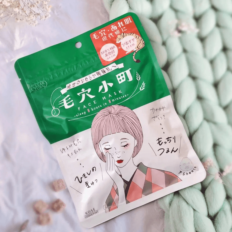 CLEAR TURN Pore Town Mask, 7 sheets. 3