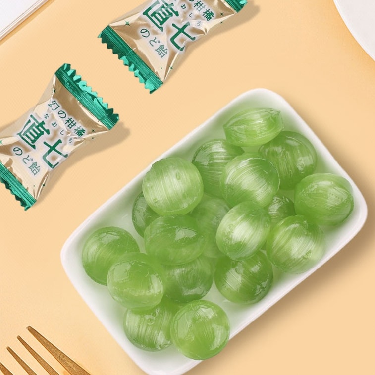 【中国直送】仙雀 和菓子 柑橘味 76g 4