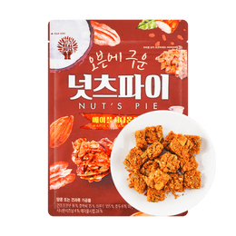 Korea Oven Baked Maple Nut Pie Cinnamon Pecan 80g