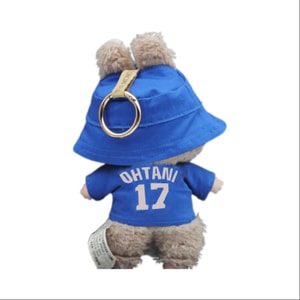 [중국 직배송] FOXTAIL 라부부 인형옷 블라인드박스 인형옷 봉제세트 귀여운 드레스업 - 어부모자+상의 - 17호 블루 (인형 미포함) 1개 * 예상 도착 시간 3-4주