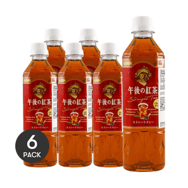 午後の紅茶 ストレートティー 16.9 fl oz *6【6パック】