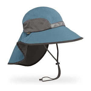 Sunday Afternoons Men/Women's Adventure Breathable Hat In Bluestone S/M