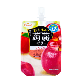 Konjac Jelly Drink Apple Flavor,5.29 oz [ 0 Fat Low Calories]