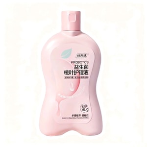 Probiotic Peach Leaf Care Solution, 90 ml per bottle | Feminine Intimate Antibacterial Cleanser | Mildly Acidic Probiotic Formula | Daily Intimate Care Solution | Vulvar Cleanser