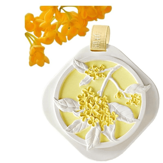 【中國直郵】尹謎 梔子花衣櫃專用香薰衣櫥石膏香片家用臥室內持久 花開馥桂味 3片裝