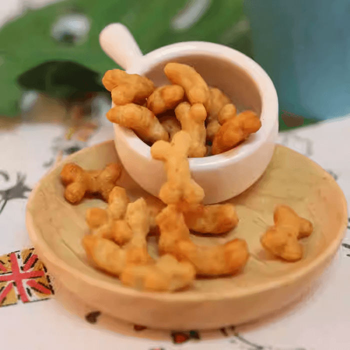 惠诚 骨肉相连零味食油炸型膨化食品20g*5袋 8