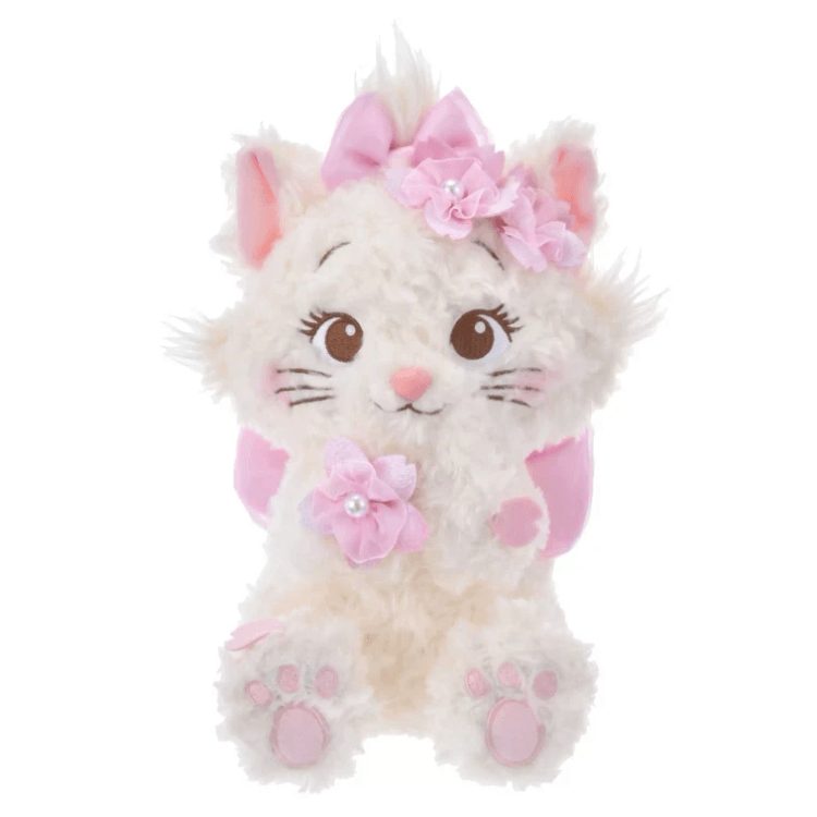 Tokyo Disney 2025 Sakura Limited Plush Doll Marie Cat 27×18