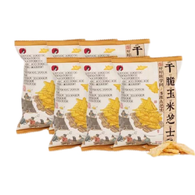 Modern China Tea Shop Corn Cheese Corner 20g 6PCS