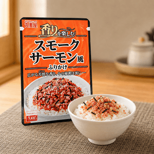 日本MARUMIYA丸美屋 烟熏三文鱼风味拌饭料 拌饭香松 18g【浓郁烟熏香】【日式风味】