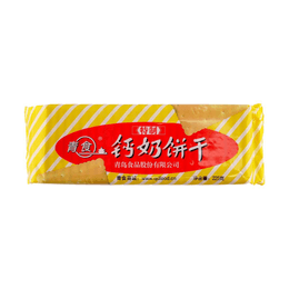 青食 特制钙奶饼干 营养早餐 225g【青岛特产】【泡牛奶超绝】