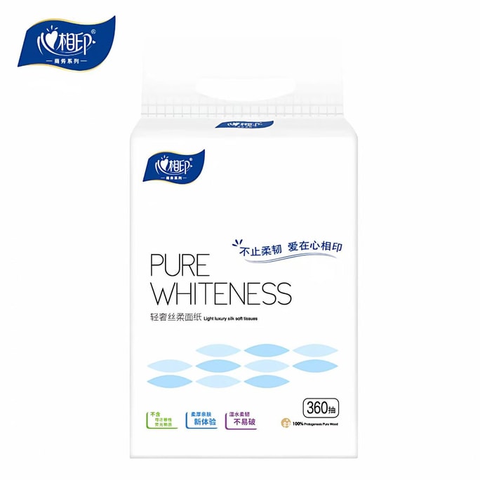 Original Wood Pulp Tissue Tissue Paper Napkin Tissue Paper Wetness 100% Original Wood Pulp 3 Layers 3 Packs*120 Pcs