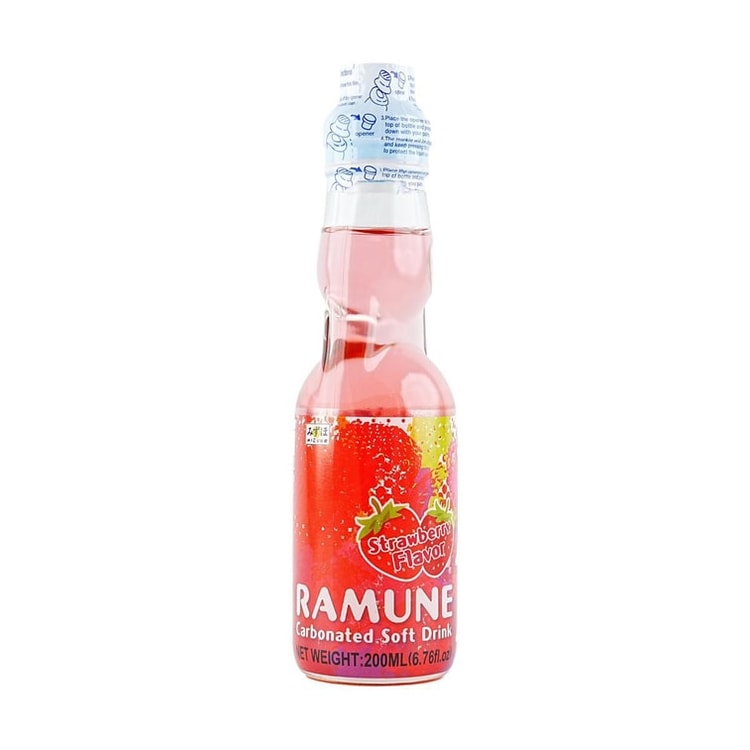 ラムネ 瑞穂ラムネソーダ ストロベリー味 200ml - Yami