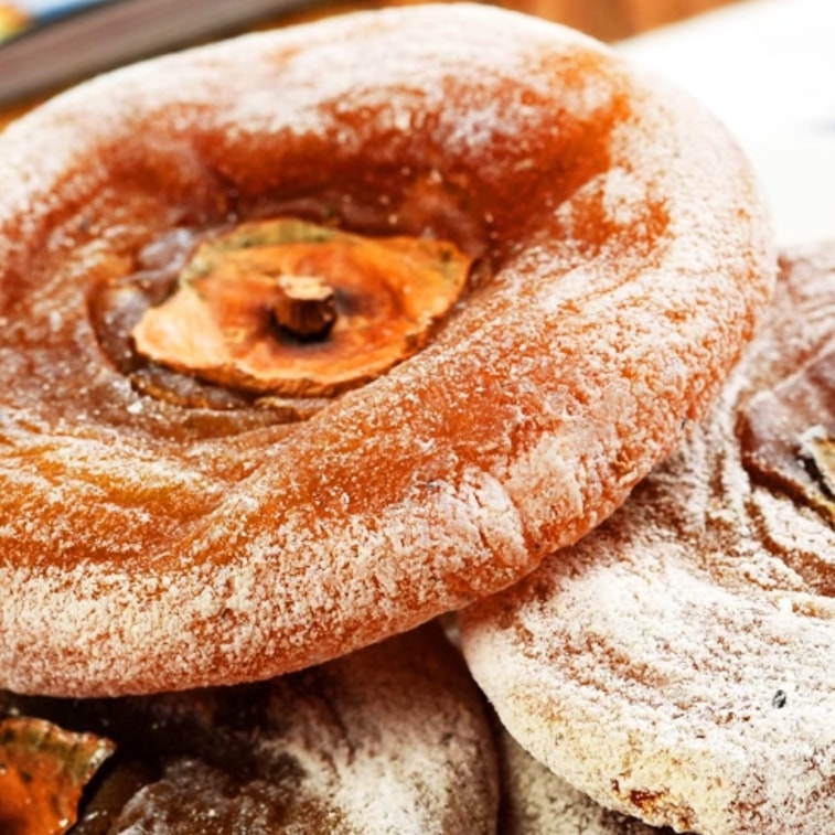 【中國直郵】桂香記 霜降柿餅 & 吊餅【軟糯香甜 肉質肥厚 甜而不膩】陝西特產富平柿子乾圓餅 農家自製果脯蜜餞 伴手禮聖誕禮物 獨立包裝 120g*2盒 3