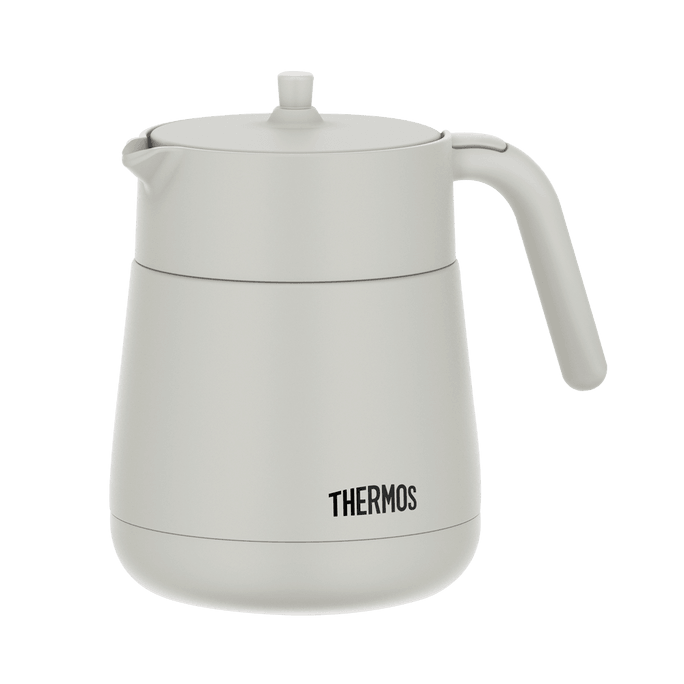 THERMOS 魔法瓶||真空断熱ティーポット||0.72L グレー