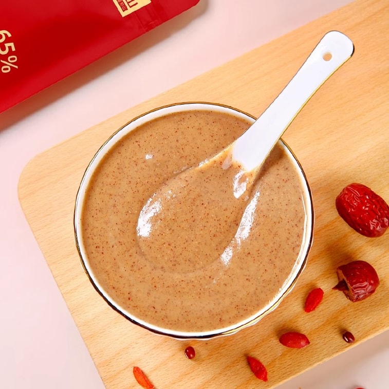 【中国直送】瀋陽山五紅ピンク栄養パウダー（ナツメ/小豆/赤米/クコの実/ローズ）245g/袋、女性のためのインスタント調理不要の栄養補給食品 3