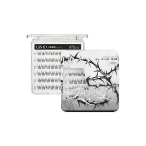 [중국 직배송] UIMO [무접착] 스위트빈 속눈썹 - 가시 [한국 걸그룹 스타일] 무접착 인조 속눈썹 2025년 신상 로즈 나이트 시리즈 한국/아시아 에어리 폭스 속눈썹 48개입/박스