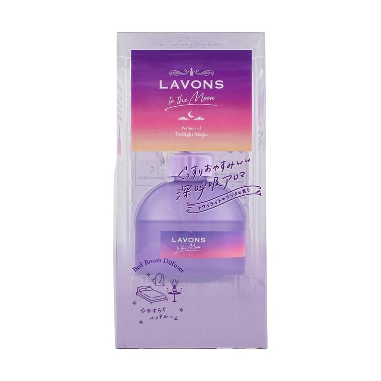 日本LAVONS to the Moon月夜系列無火香薰 暮色魔法【臥室深呼吸香氛】 3