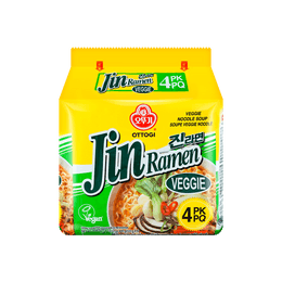 韓國OTTOGI JIN拉麵 蔬菜口味 4包入