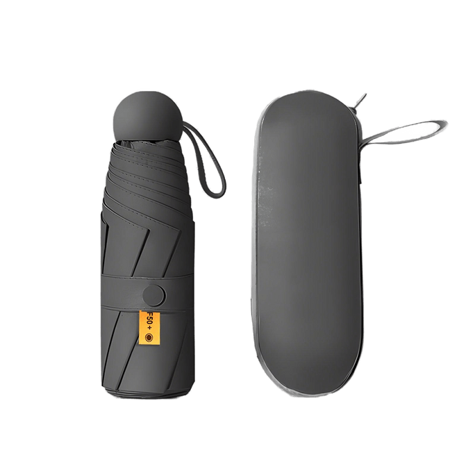 【中国直送】50%OFF 厚手ビニール日焼け止め日傘 ミニ日傘 カプセル傘 フルーツグリーン