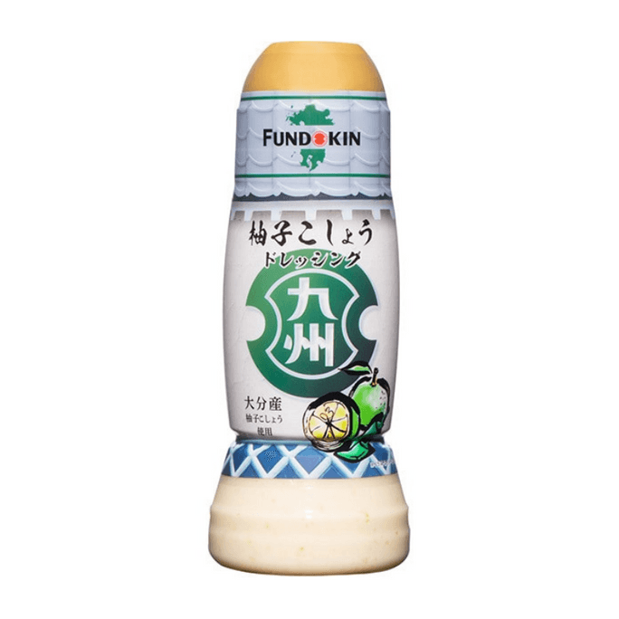 【일본 직배송】 일본 FUNDOKIN 규슈 유자 후추 조미료 270ml