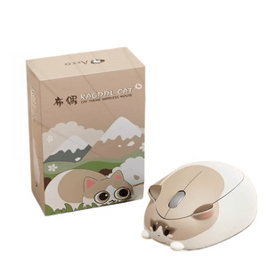 【中国直送】 AiCool ワイヤレスBluetoothマウス 子猫型PC汎用マウス 1点