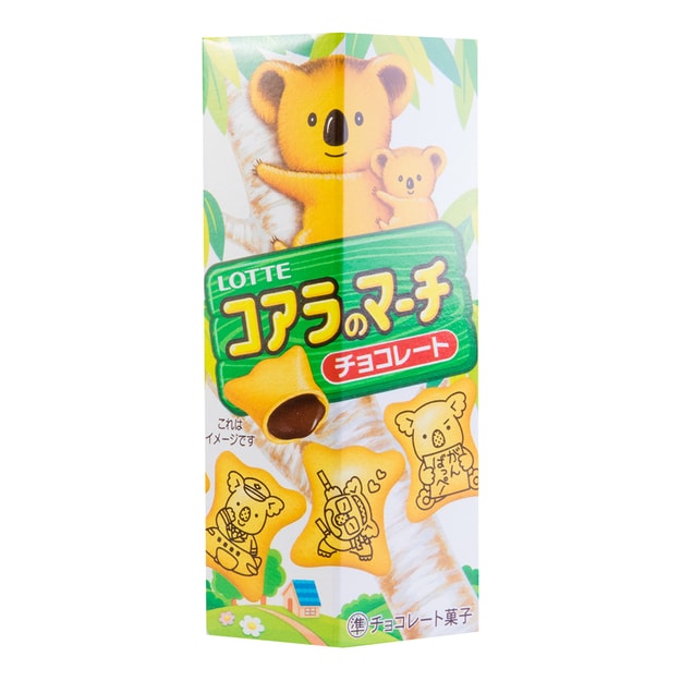 商品详情 - 日本LOTTE乐天 考拉系列饼干 巧克力味 50g - image  0