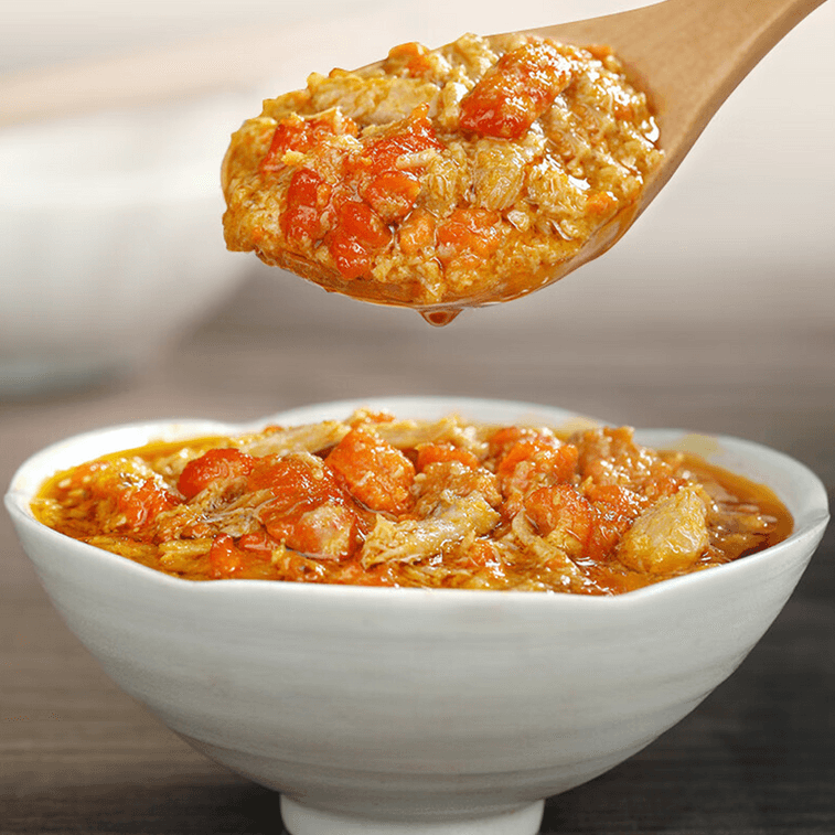 Crab Roe Paste, 3.53 oz 【1 can = 6 Chinese mitten crabs】 4