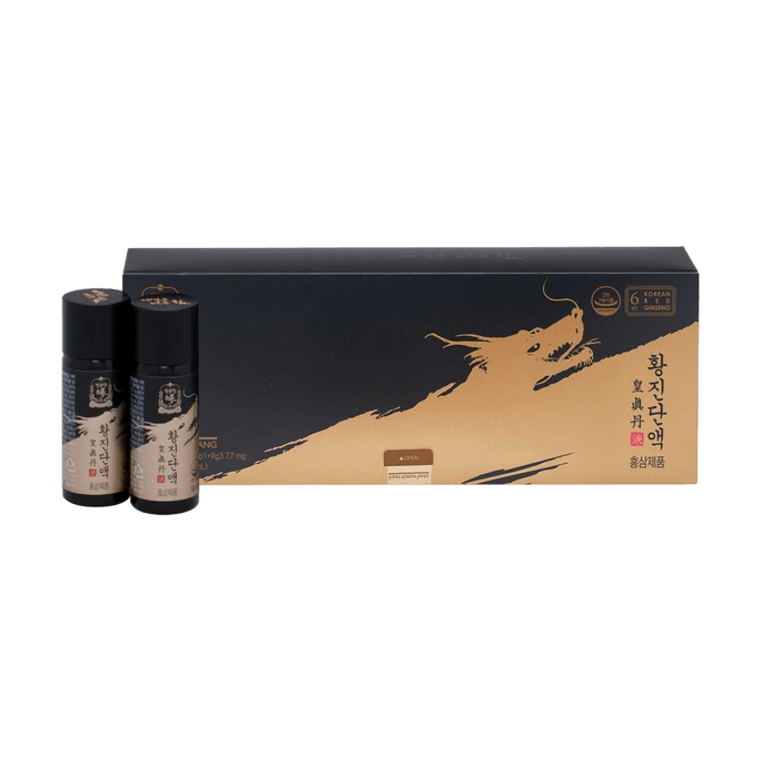 Hwang Jin Dan Tonic 50ml*7, 6-Year Korean Red Ginseng