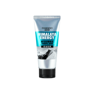 【中国直邮】 自然堂 CHANDO 男士喜马拉雅绿泥控油洁面膏 薄荷醒肤洗面奶 劲爽控油 水油平衡 120g 油光克星 醒脑提神