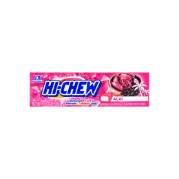 日本森永HI-CHEW 軟糖塊巴西莓口味 50g 【新口味登陸】