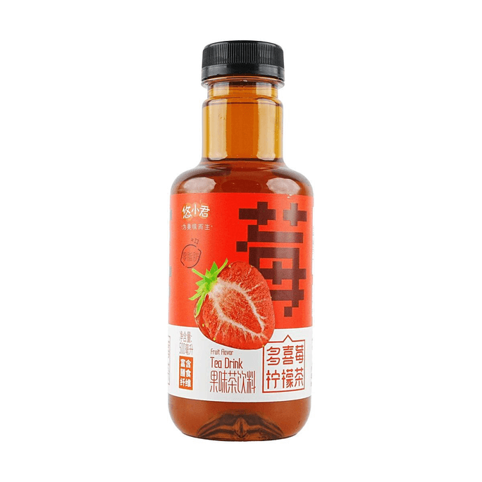 悠小君 多喜莓檸檬茶 果味茶飲料 500ml【0脂 富含膳食纖維】