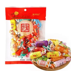 圣福记 混合多口味高粱饴软糖 正宗山东特产 童年记忆 柔软弹韧 软糯香甜 200g
