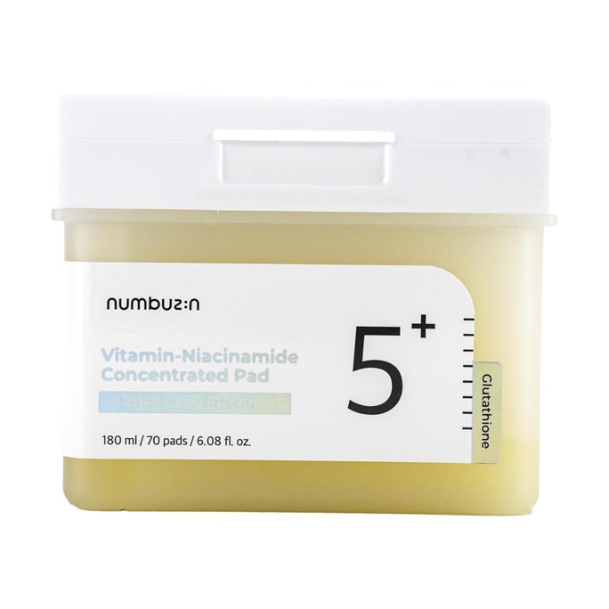 No.5 Vitamin-Niacinamide Concentrated Pad 6.08 fl oz (70 Pads)