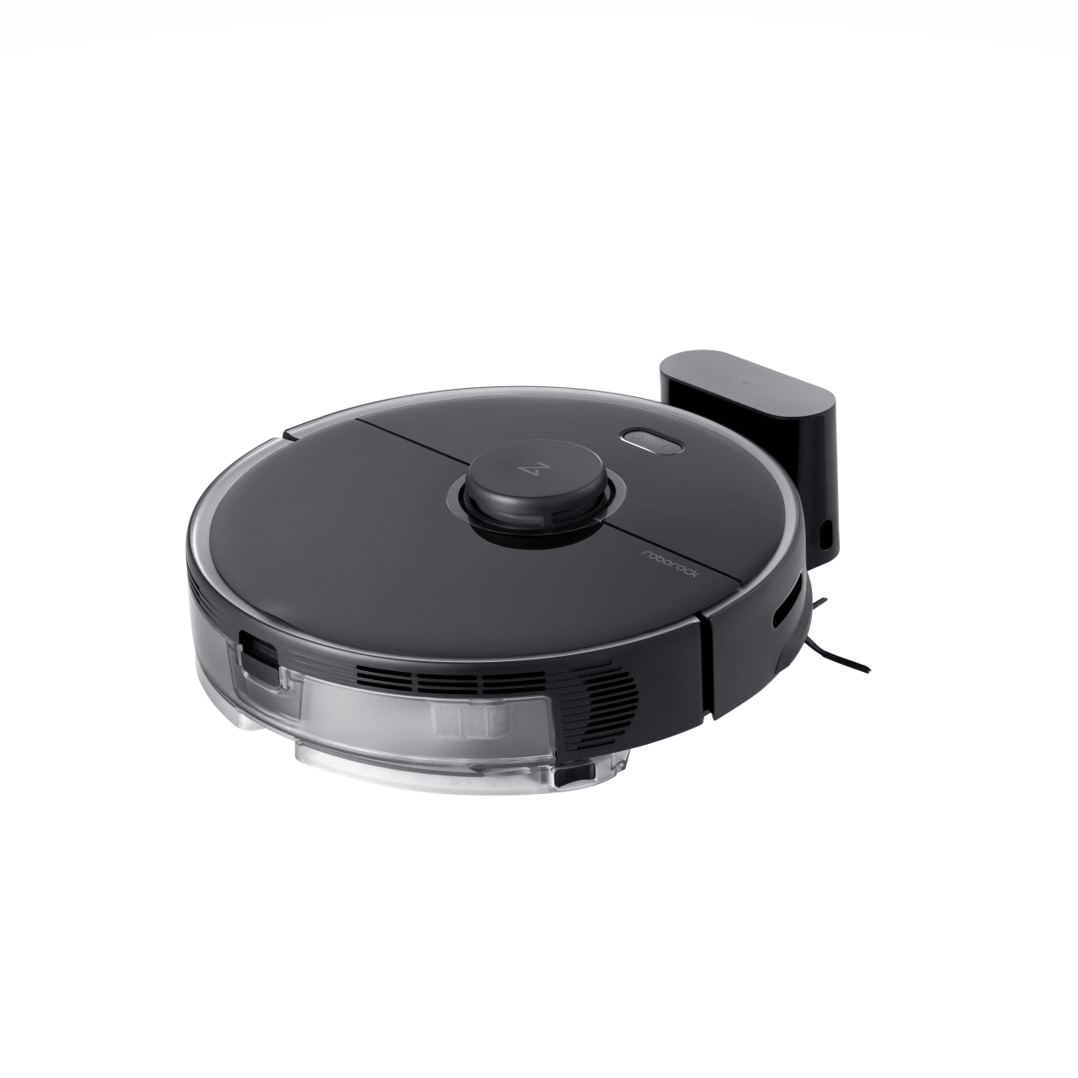 Roborock S5Max 掃除およびモップ掛けロボット (黒)、超吸引、大容量の