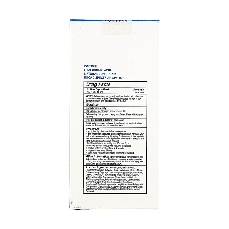 Crème solaire naturelle à l'acide hyaluronique, 1,7 oz, crème solaire hydratante légère à large spectre pour peaux sensibles 11
