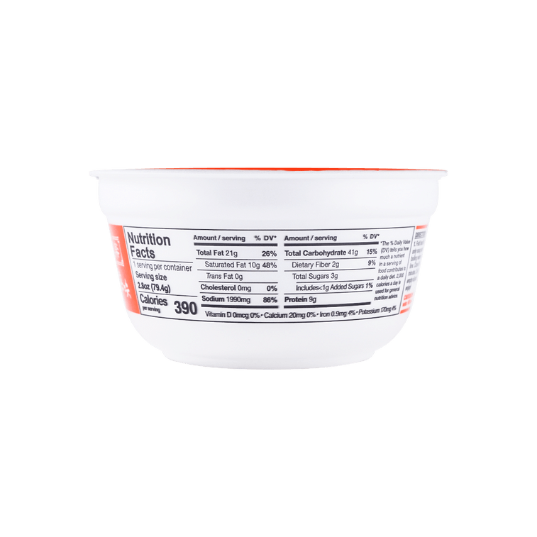 멘라쿠 일본식 라면 - 인스턴트 라면, 고추 마늘이 들어간 매콤한 맛, 2.8온스 3