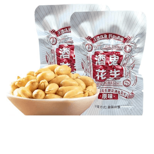Peanut, Salty, Fragrant, Spicy And Numbing, Peanut Kernel, Original Flavor, 18g*9 Bags