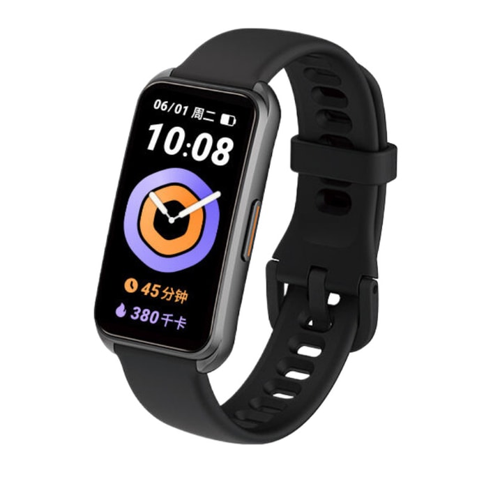 [중국에서 온 다이렉트 메일] Keep 스마트 팔찌 시계 B4 심박수 수면 혈액 산소 모니터링 수영 방수 스페셜 스포츠, 러닝 및 피트니스용 앱과 함께 사용할 수 있음 Smart Linkage Black