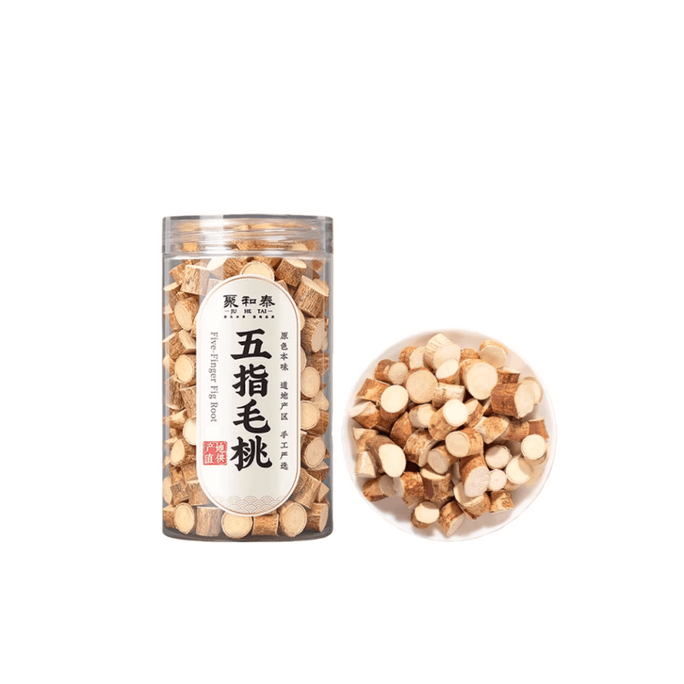 [Spleen Strengthening & Dampness Removing] Premium Wild Five-Fingered Hairy Peach Root Herbal Soup 80g*1 Jar