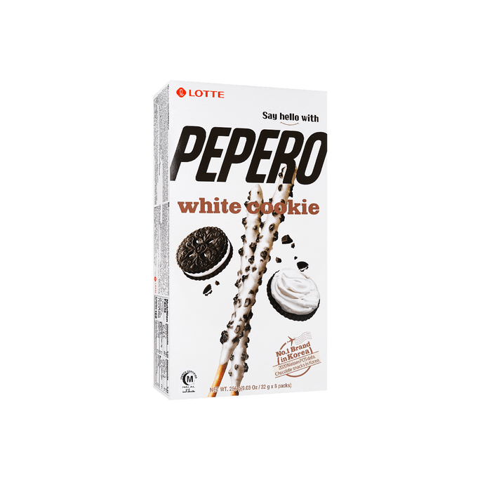 PEPERO Biscuit Stick White Cookie Pepero Big Pack 256g【AESPA Favorite】