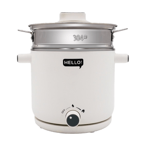 휴대용 전기 냄비,50.72 fl oz, 흰색