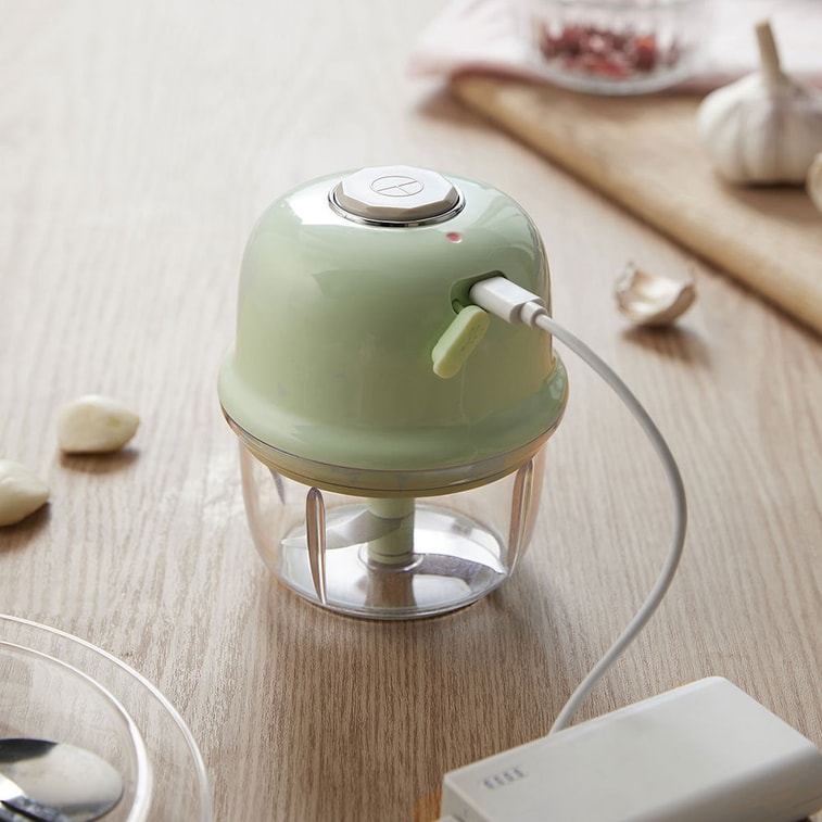 Wireless Electric Multipurpose Garlic Chopper Food Processor Grinder for Meat, Vegetables, Fruits and Nuts, 5.1 fl oz 9