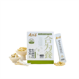 【中国直邮】 合为养 杏仁七白饮 杏仁粉冲泡烘焙百合山药代餐怀山药片冲饮 180g/盒