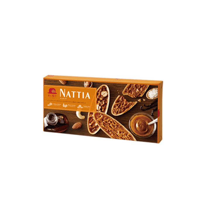 Akai Bohshi Kukkia Caramel Nut Wafer 21 Pcs