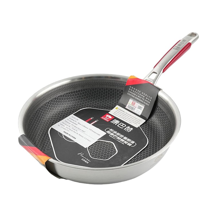 康巴赫 漢莎蜂巢煎鍋 304不鏽鋼鍋 28cm 4