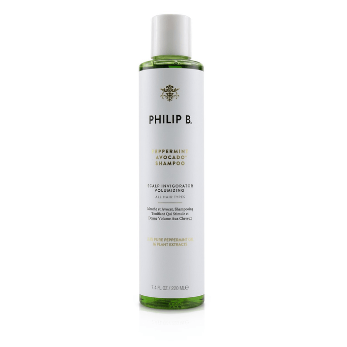 【香港直邮】Philip B菲利普 B 薄荷牛油果香波(头皮增活剂-所有发质) 220ml/7.4oz