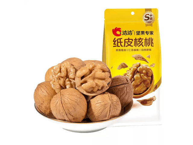 中国直邮】 洽洽纸皮核桃恰恰坚果新疆特产学生每日营养零食炒货饱满手