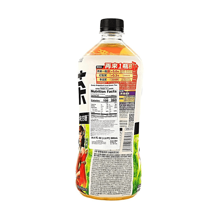 GF Zesty Grapefruit Low Sugar Iced Green Tea ,30.43 fl oz 6